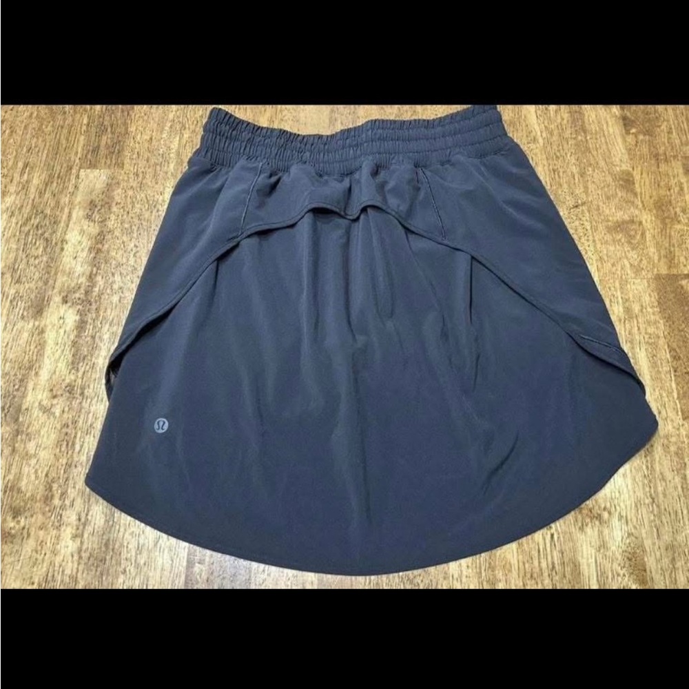lululemon athletica Charcoal High-Low Skirt
